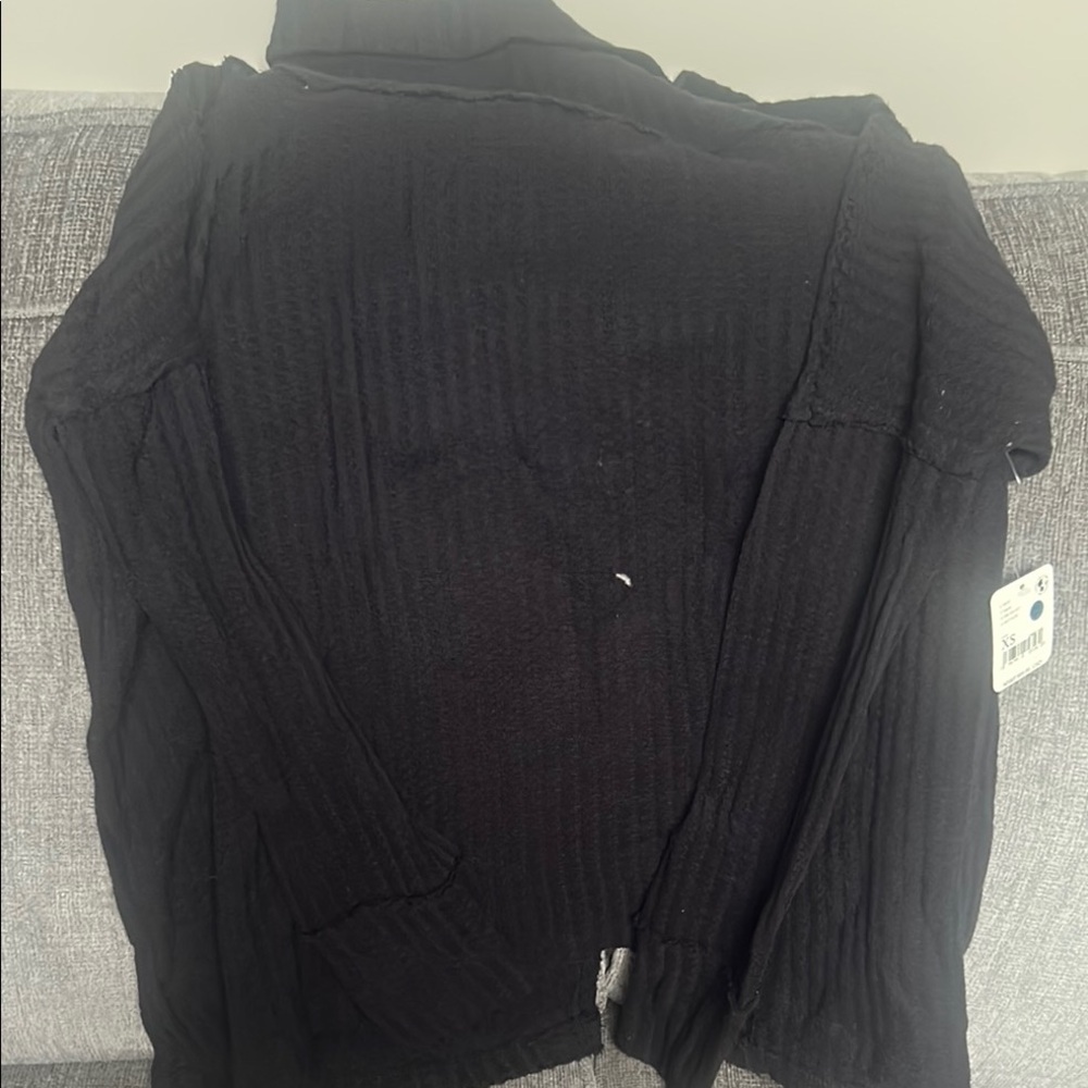 Free People Black Sweater
